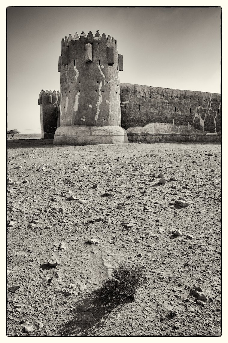 Qatar Fort Zubara  desert