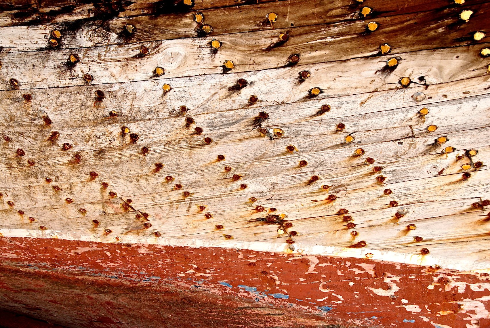 Qatar fishing boat detail