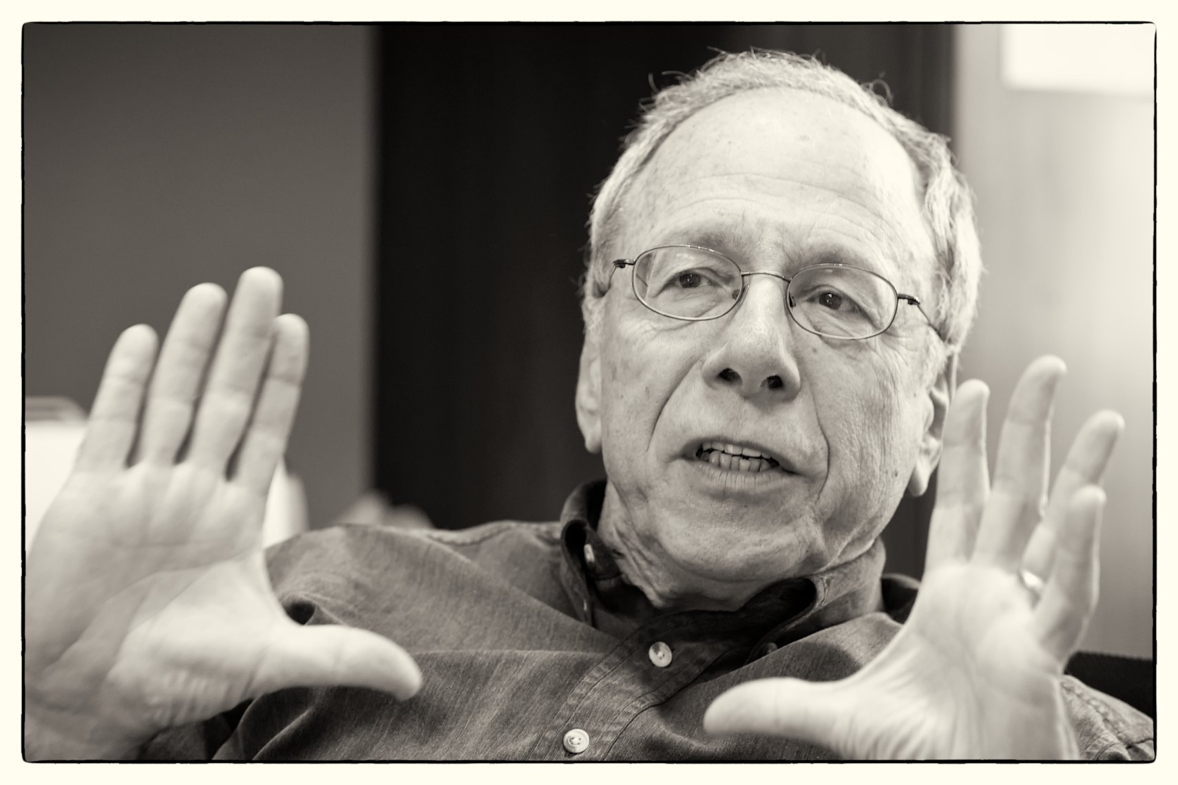 Professor Gary Wasserman, serious